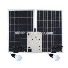 Tragbares Solar-System mit LED-Lampe USB mobile Aufladung